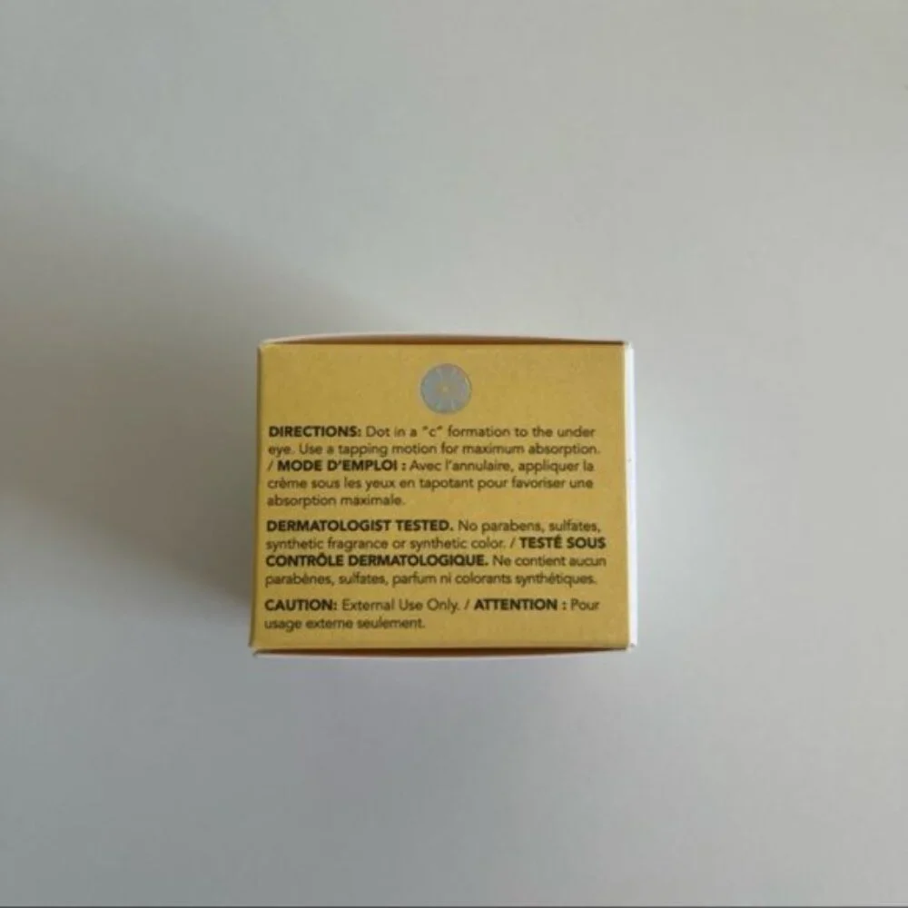 Saturday Skin Yuzu Vitamin C Bright Eye Cream 0.5 oz 15mL New